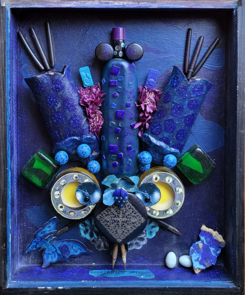 1974 La mouche qui n'y voyait que du bleu 34x28