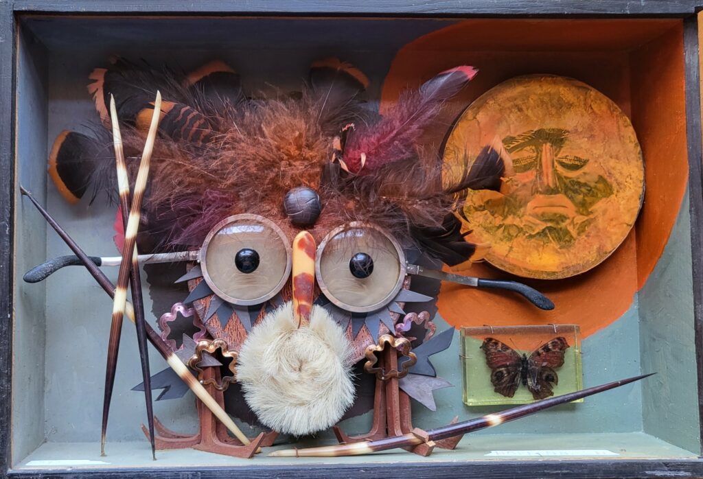 1974 Le hibou au soleil de minuit 45x30