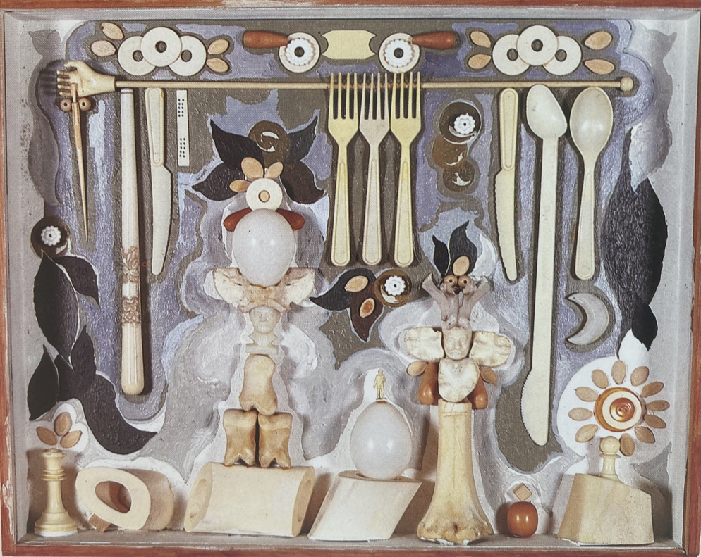 1974 Le repas éternel 40x50