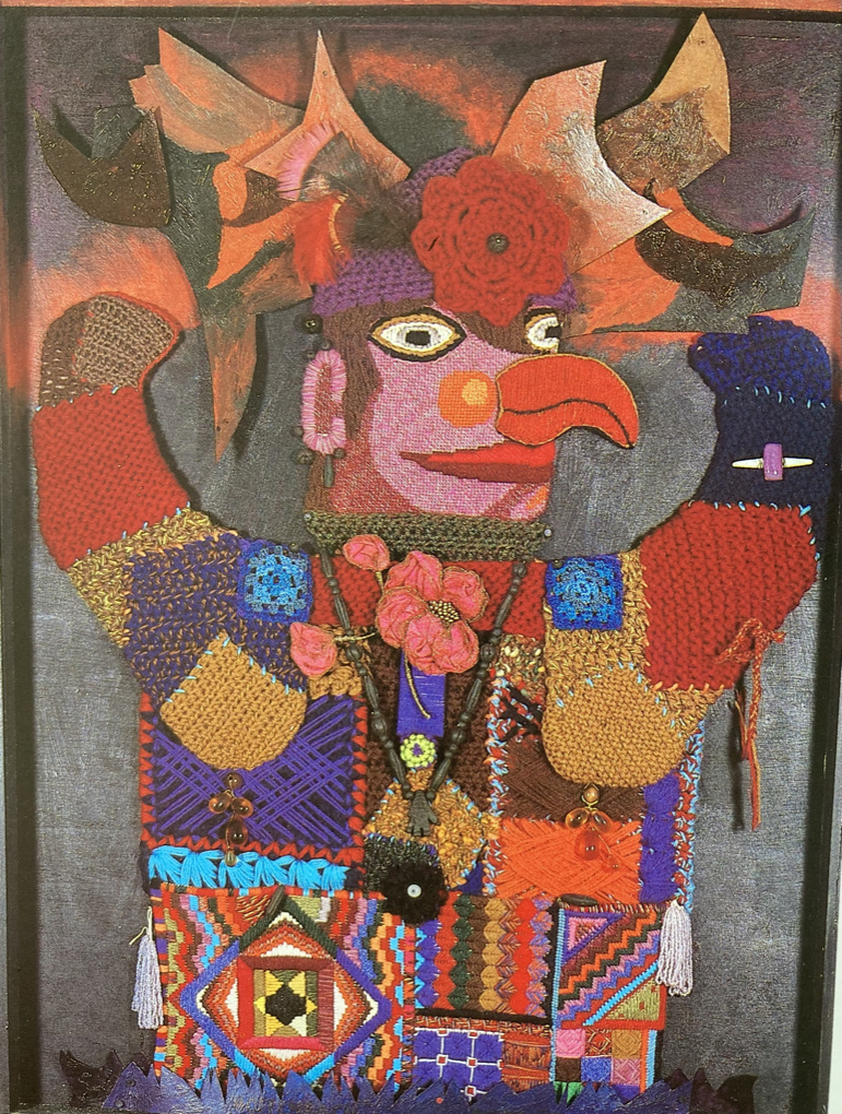 1975 Des païens viendront sur la mer lisse apportant la confusion au peuple d'Irlande 80x60