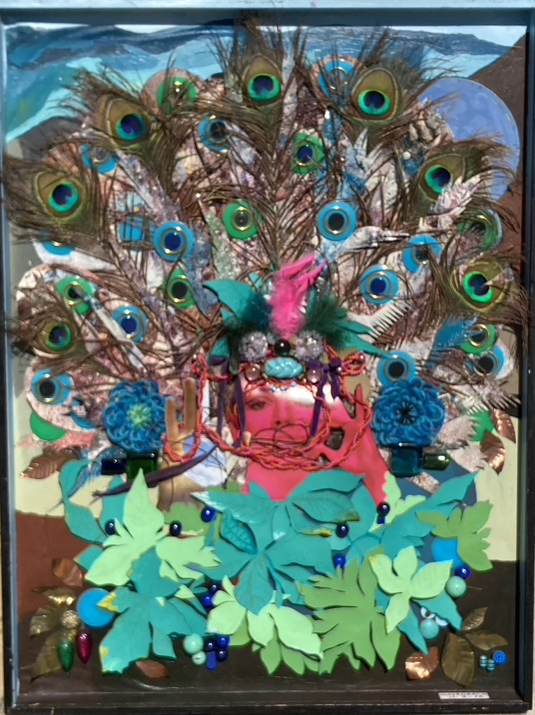 1976 Le voeu du paon 80x60
