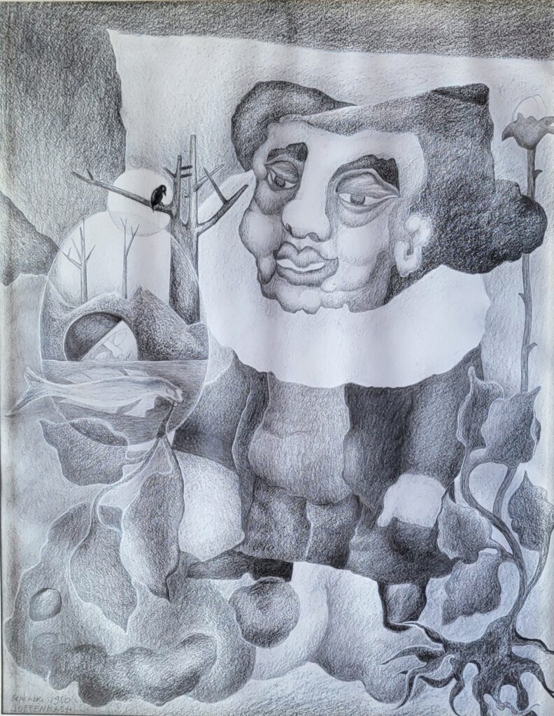 1980 Dessin sans titre 46x60