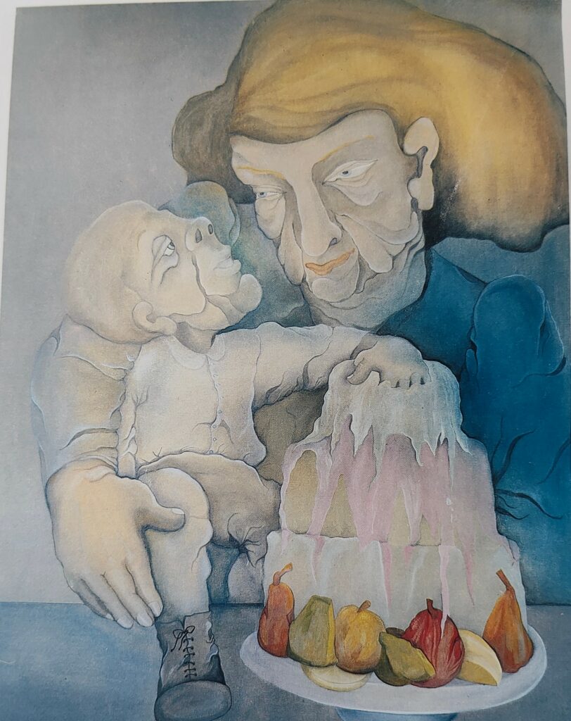 1980 L'enfant au gâteau.